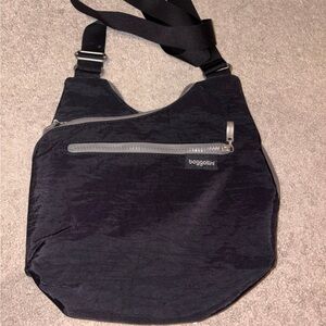 Baggallini Charcoal Messenger Bag